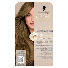 Schwarzkopf Creme Supreme tartós hajfesték 7-0 természetes szőke
