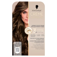 Schwarzkopf Creme Supreme tartós hajfesték 6-0 természetes sötétszőke