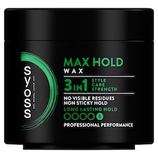Syoss Max Hold 3in1 hajformázó wax 150 ml