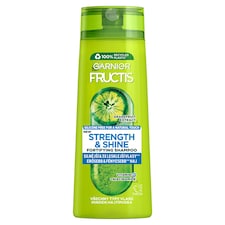 Garnier Fructis Strength & Shine Hajerősítő sampon mindenféle gyenge és fakó hajra, 400 ml