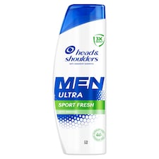 Head & Shoulders Men Ultra Sport Fresh Korpásodás Elleni Sampon 300 ml. Korpa ellen