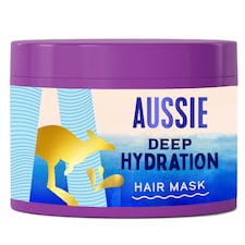 Aussie Deeep Moisture Hajpakolás 500ml. Hidratálja, Táplálja, Mélyen Ápolja a Száraz Hajat