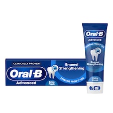 Oral-B Advanced Enamel Strengthening Clean Mint Fogkrém, 75 ml
