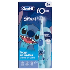 Oral-B iO Kids Disney Stitch Elektromos Fogkefe, 1 db Fogkefefej, 1 db Utazótok