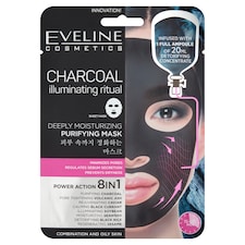 Eveline Cosmetics mélytisztító koreai textil arcmaszk 20 ml hatóanyaggal