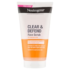 Neutrogena Clear & Defend arcradír 2% szalicilsavval 150 ml