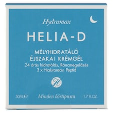 Helia-D Hydramax mélyhidratáló éjszakai krémgél minden bőrtípusra 50 ml
