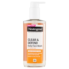 Neutrogena Clear & Defend arclemosó 2% szalicilsavval 200 ml