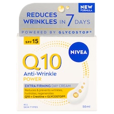 NIVEA Q10 Power ránctalanító nappali arckrém minden bőrtípusra SPF 15 50 ml