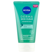 NIVEA Derma Skin Clear tisztító hatású bőrradír 150 ml