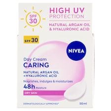 NIVEA Caring nappali arckrém száraz bőrre SPF 30 50 ml