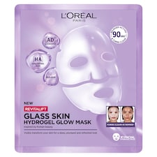 L'Oréal Paris Revitalift Új Glass Skin hidrogél, ragyogást adó arcmaszk 25 g