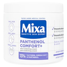 Mixa nyugtató testápoló nagyon érzékeny bőrre, 400 ml
