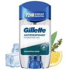 Gillette Eucalyptus Scent Izzadásgátló Hidratáló Gél Férfiaknak, 70 ml