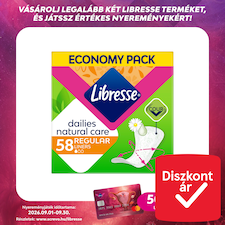 Libresse Dailies Natural Care tisztasági betét 58 db