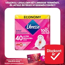 Libresse Ultra Regular+ szárnyas egészségügyi betét 40 db