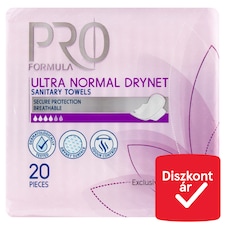 Pro Formula Wings Ultra Normal Drynet egészségügyi betét 20 db