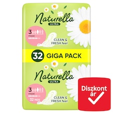 Naturella Ultra Szárnyas Betét, Maxi méret Méret, 32 db