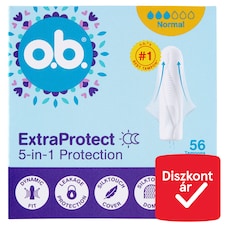 o.b. ExtraProtect Normal tampon 56 db