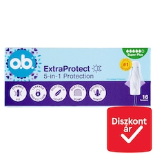 o.b. ExtraProtect Super Plus tampon 16 db
