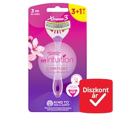 Wilkinson Sword Xtreme3 myIntuition Comfort Cherry Blossom eldobható borotva 4 db