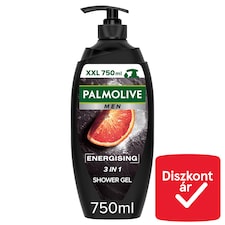Palmolive Men Energising 3in1 férfi pumpás tusfürdő 750 ml