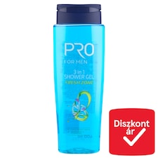 Pro Formula For Men Fresh Zone tusfürdő és sampon 400 ml