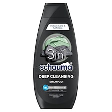 Schauma férfi mélytisztító sampon szénnel & agyaggal 400 ml