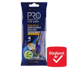 Pro Formula for Men hárompengés eldobható borotva 4 db