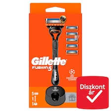 UEFA Champions League Special Edition Gillette Fusion5 Férfi Borotva, 5 Borotvabetétek