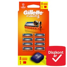 Gillette Fusion5 Pótfejek Férfi Borotvához, 8 db Borotvabetét