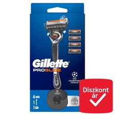 UEFA Champions League Special Edition Gillette ProGlide Férfi Borotva, 4 Borotvabetétek