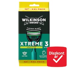 Wilkinson Sword Xtreme3 Sensitive hárompengés borotva 12 db