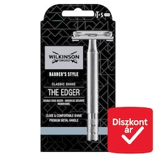 Wilkinson Sword Barber's Style Classic Shave borotva + 5 borotvapenge