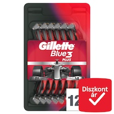 Gillette Blue3 Plus Comfort, Eldobható Borotva Férfiaknak, 12 Darabos Kiszerelés