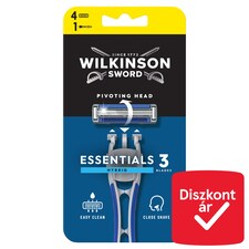 Wilkinson Sword Essentials 3 Hybrid 3 pengés borotvakészülék