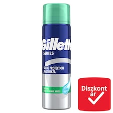 Gillette Series Nyugtató Hatású Borotvazselé Aloe Verával, 200ml