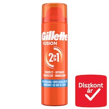 Gillette Fusion Hidratáló Borotvazselé Férfiak Számára, Kakaóvajjal, 200ml