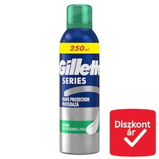 Gillette Series Nyugtató Hatású Borotvahab Aloe Verával, 250ml