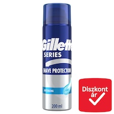 Gillette Series Hidratáló Borotvazselé Kakaóvajjal, 200ml