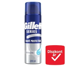 Gillette Series Revitalizáló Borotvazselé Zöld Teával, Férfiaknak, 200ml