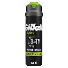 Gillette Labs Rapid Foaming Borotvazselé, Borotvazselé Férfiaknak, 198 ml