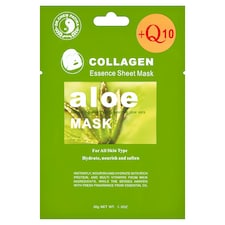 Dr. Chen Patika Collagen aloe vera kivonat és Q10 szövetfátyol arcmaszk 30 g