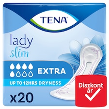 Tena Lady Slim Extra puha inkontinencia betét rendszeres vizeletvesztésre 20 db