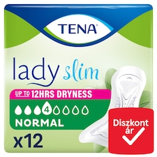 Tena Lady Slim Normal puha inkontinenciabetét 12 db