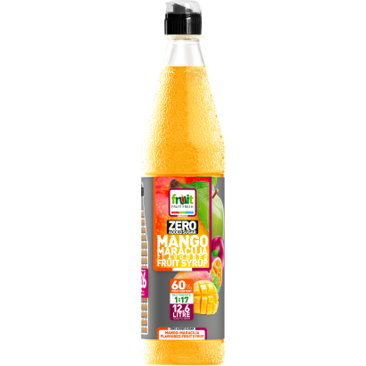 Fruit fresh zero mangó-maracuja ízű szörp 0,7 l