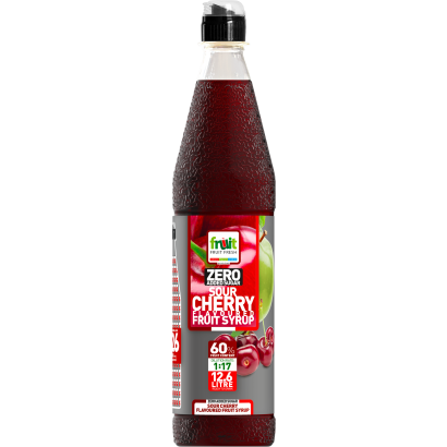 Fruit fresh zero meggy ízű szörp 0,7 l