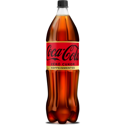 Coca-Cola koffeinmentes energiamentes szénsavas üdítőital édesítőszerekkel 1,75 l