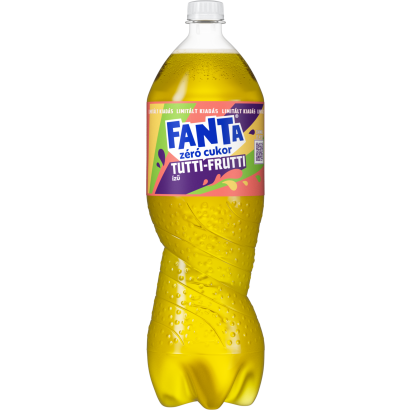 Fanta tutti-frutti ízű szénsavas energiamentes üdítőital édesítőszerekkel 1,75 l
