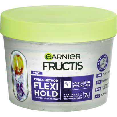 Garnier Fructis Curls Method Hidratáló gél göndör hajra 370 ml